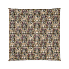 Load image into Gallery viewer, Gothic Skeleton and Floral Comforter