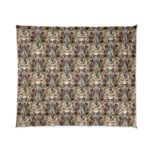 Load image into Gallery viewer, Gothic Skeleton and Floral Comforter
