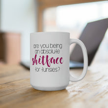 Load image into Gallery viewer, Shitface Mug for Lefties