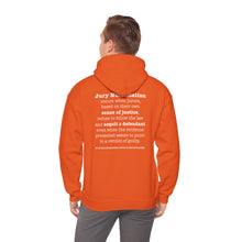 Load image into Gallery viewer, Activist Hooded Sweatshirt - Jury Nullification Awareness