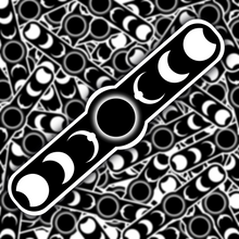 Load image into Gallery viewer, Witchy Eclipse Strip Sticker