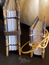 Load image into Gallery viewer, Honey and Death Hand-sewn Sketch Book Journal Set