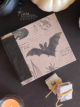Load image into Gallery viewer, Bats and Bones Hand-sewn Sketch Book Journal Set