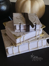 Load image into Gallery viewer, Gilded Gourds Hand-sewn Sketch Book Journal Set
