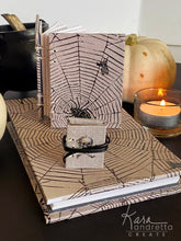 Load image into Gallery viewer, Creepy and Crawly Hand-sewn Sketch Book Journal Set