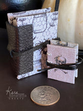 Load image into Gallery viewer, Buzzed and Moody Hand-sewn Sketch Book Journal Set