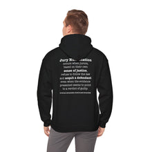 Load image into Gallery viewer, Activist Hooded Sweatshirt - Jury Nullification Awareness
