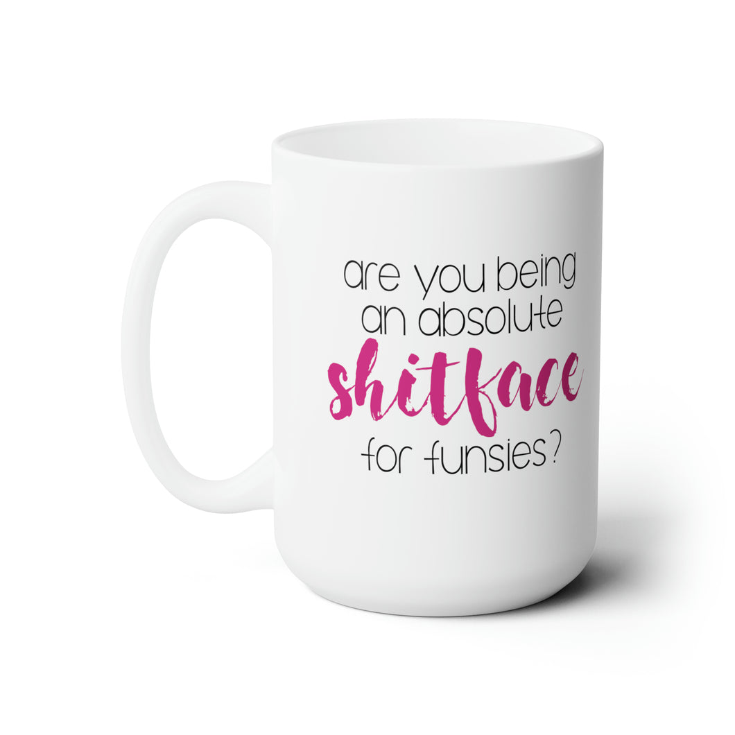 Shitface Mug for Righties