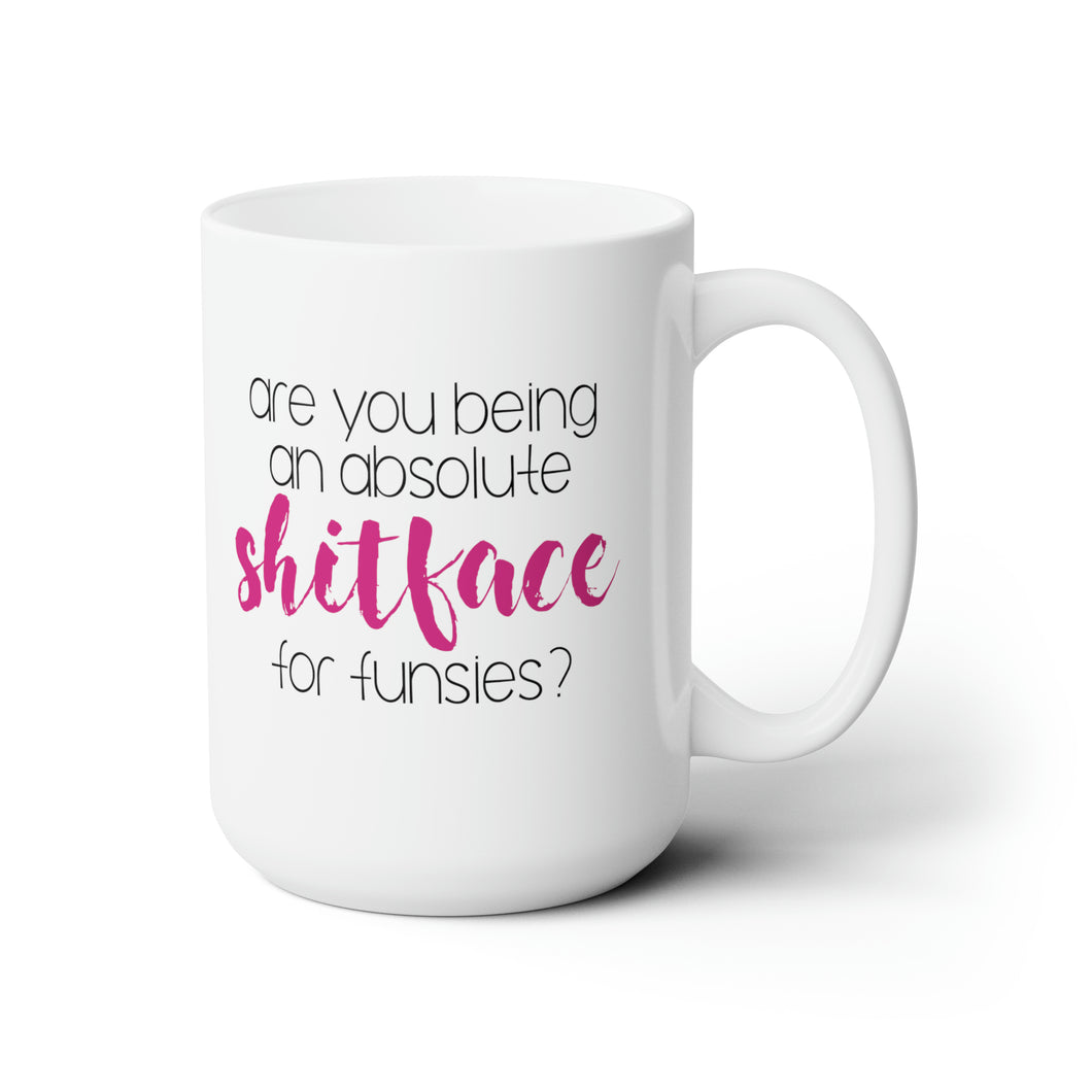 Shitface Mug for Lefties