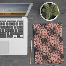 Load image into Gallery viewer, Daisy Damask JOURNAL - PEACHY KEEN
