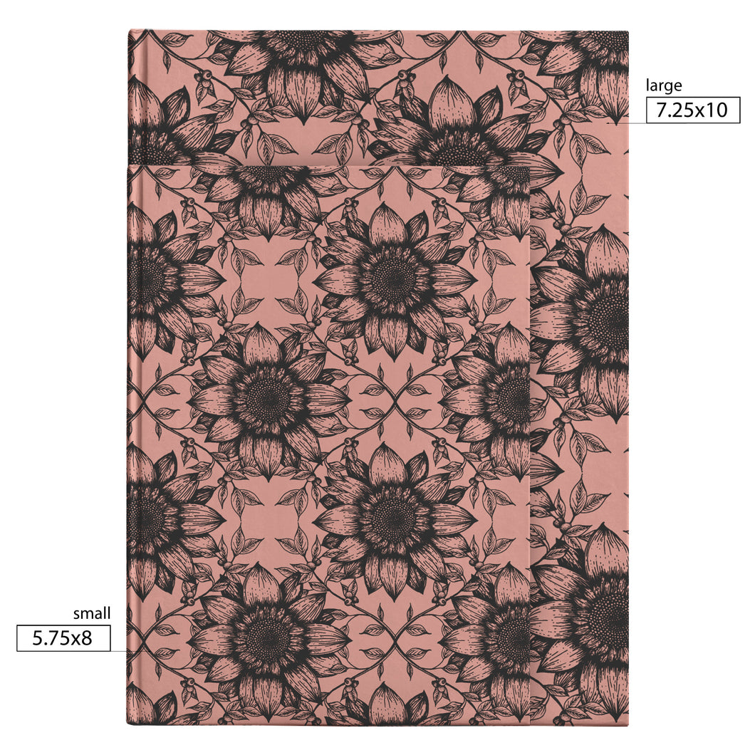 Daisy Damask JOURNAL - PEACHY KEEN