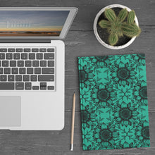 Load image into Gallery viewer, Daisy Damask JOURNAL - SEAFOAM
