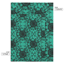 Load image into Gallery viewer, Daisy Damask JOURNAL - SEAFOAM
