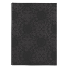 Load image into Gallery viewer, Daisy Damask JOURNAL - WARM BLACK VELVET
