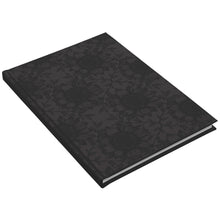 Load image into Gallery viewer, Daisy Damask JOURNAL - WARM BLACK VELVET
