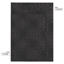 Load image into Gallery viewer, Daisy Damask JOURNAL - WARM BLACK VELVET
