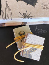 Load image into Gallery viewer, Bats and Bones Hand-sewn Sketch Book Journal Set
